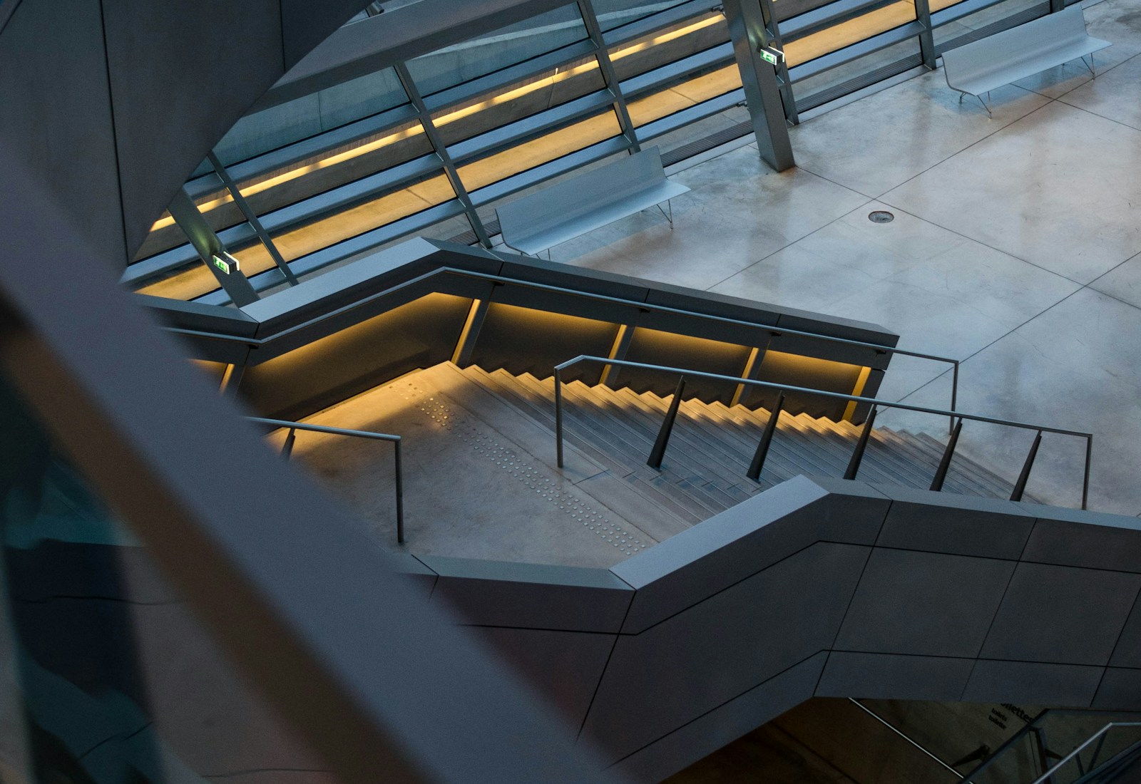 Modern architectural stairs